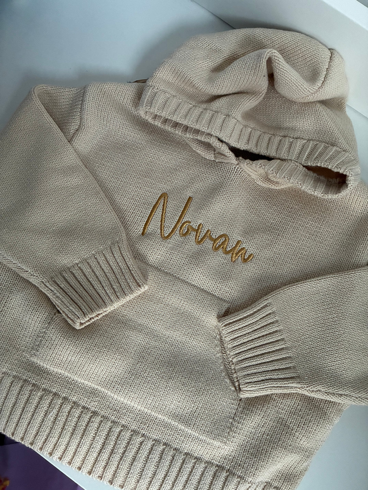 Knit Hoodie 