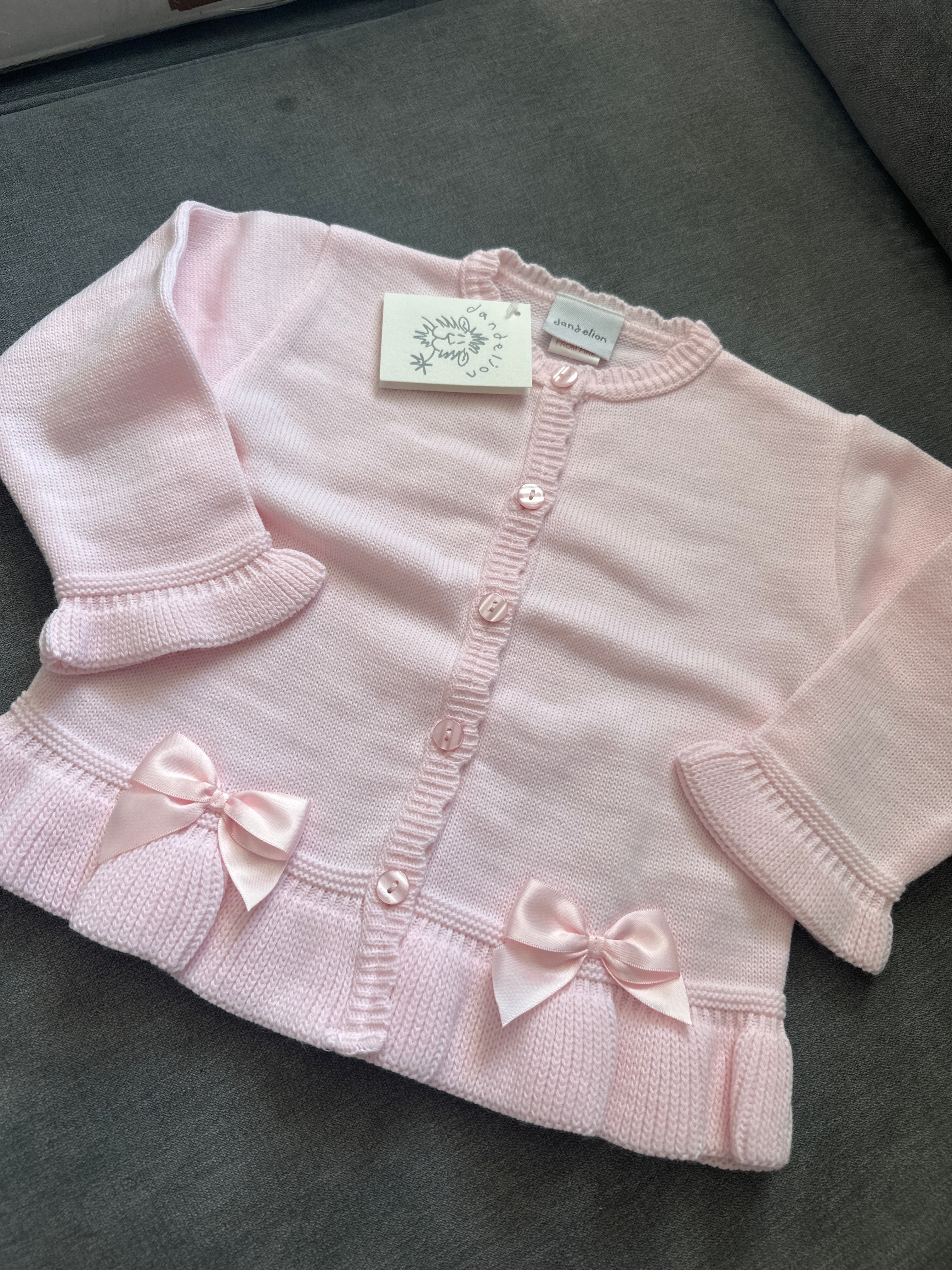 Dandelion Bow Cardigan 🎀