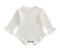 Frill Knit Romper